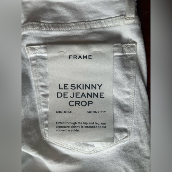 Frame cropped skinny jeans - mid rise - Picture 2 of 6